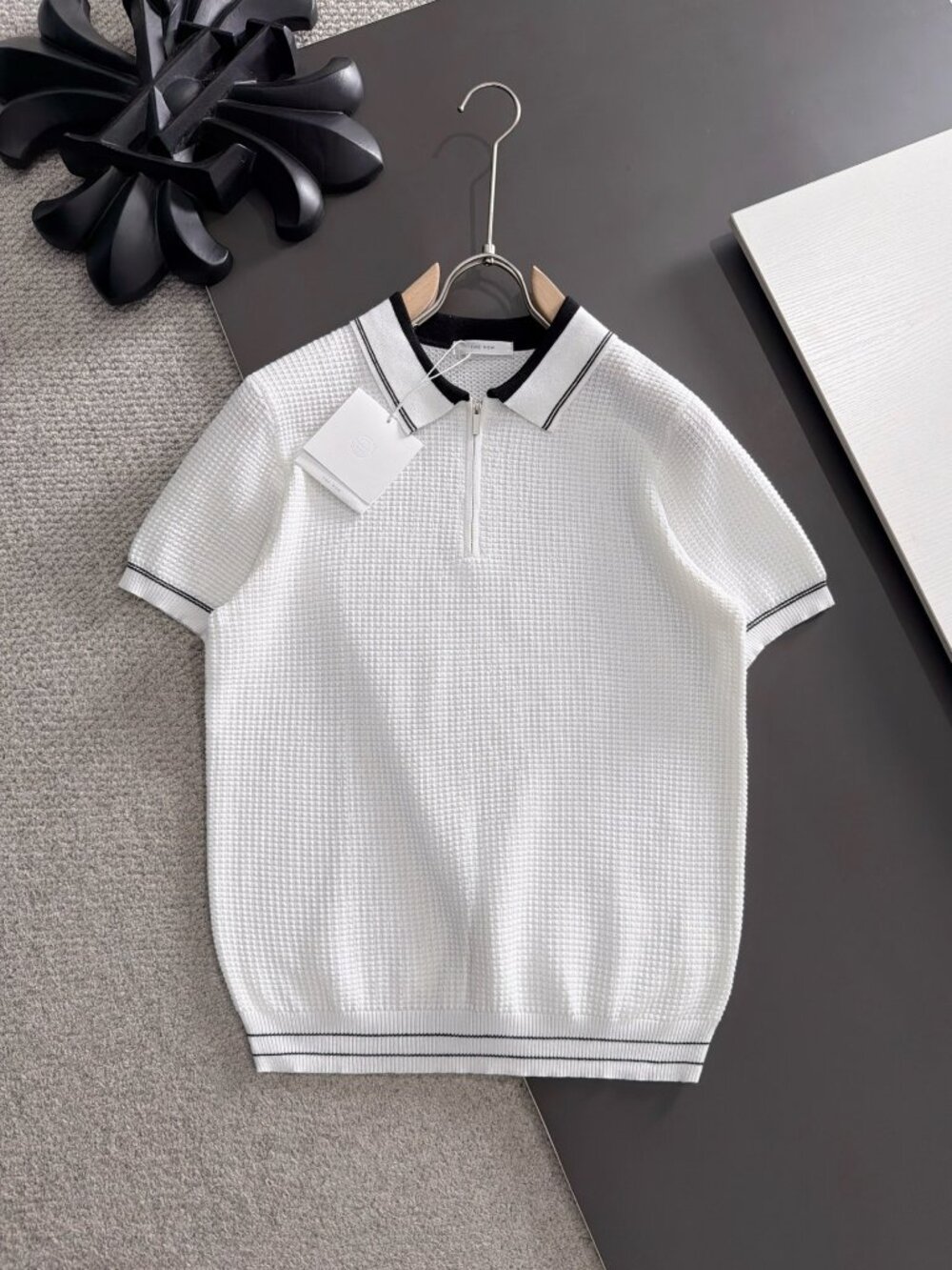The Row 2026 New Men's Short-Sleeve Knit Top